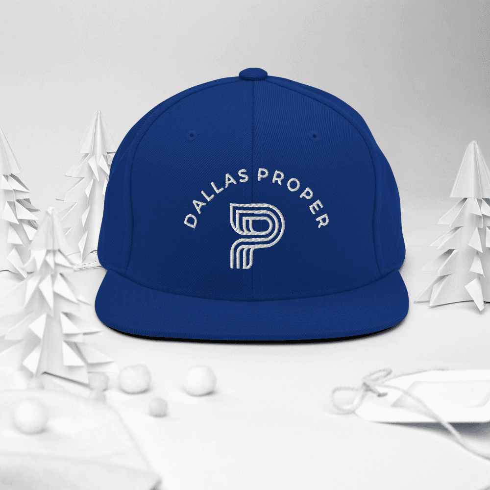 Dallas Proper Signature Hat - Royal Blue
