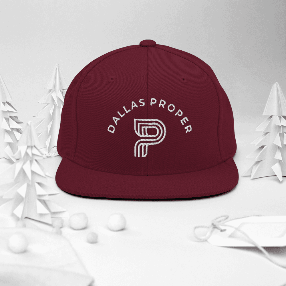 Dallas Proper Signature Hat - Maroon